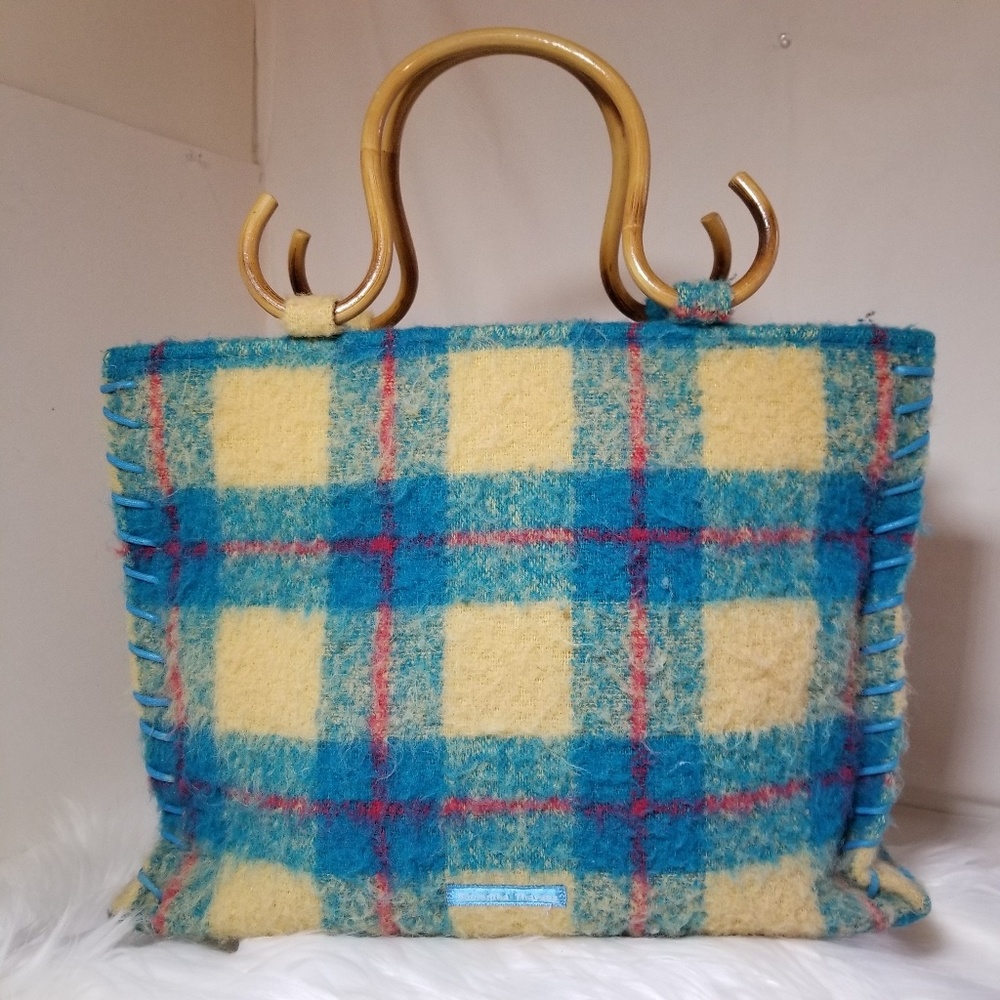 Samantha Thavasa Purse Authentic Plaid Handbag